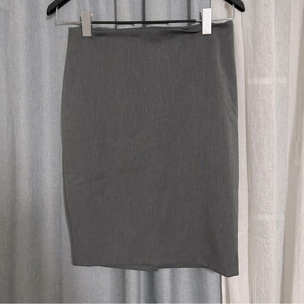 Express Gray Pencil Skirt